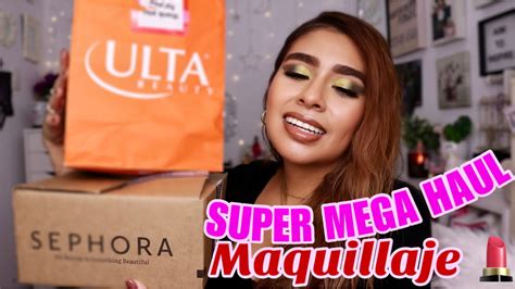 Super Mega Haul Maquillaje Perfumes Skin Care SEPHORA ULTA 20 Off