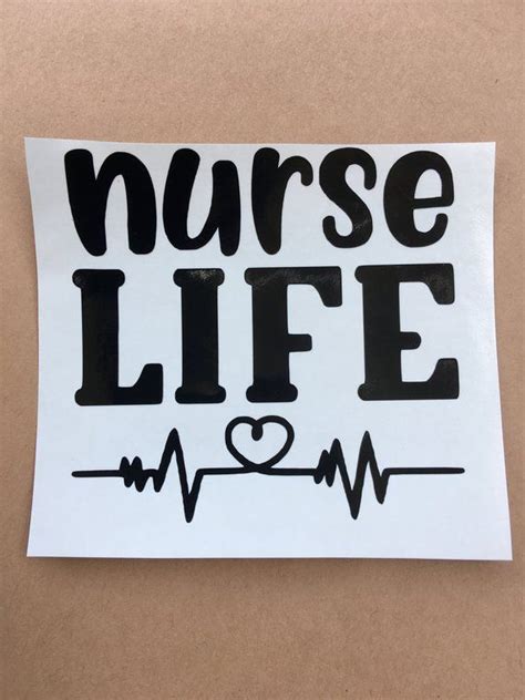 This Item Is Unavailable Etsy Vinyl Decals Nurse Life Vinyl