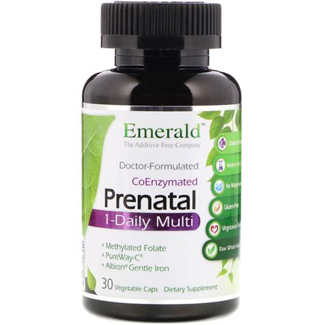 Emerald Laboratories Coenzymated Prenatal 1 Daily Multi 30 Vegetable