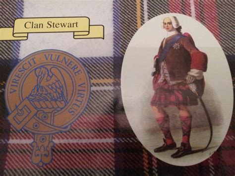 Stewart Clan. Motto...Courage Strengthens At A Wound. Scottish Clans ...