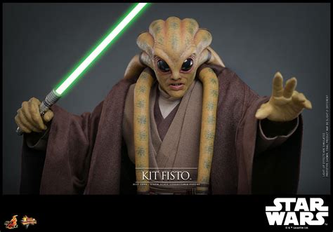 Kit Fisto Star Wars Revenge Of The Sith Hot Toys Collectibles 1 6 Scale Action Figure