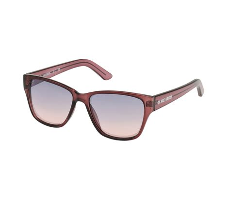 Wayfarer Lifestyle Plastic Womens Sunglasses Harley Davidson Usa