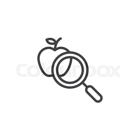 Agricultural Research Line Icon Stock Vector Colourbox