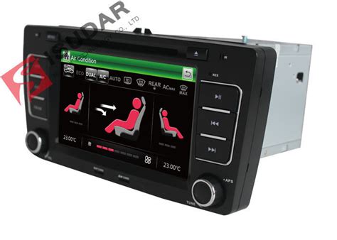 SKODA Octavia Car DVD Player For VW 7 Inch 2 Din Gps Bluetooth Car