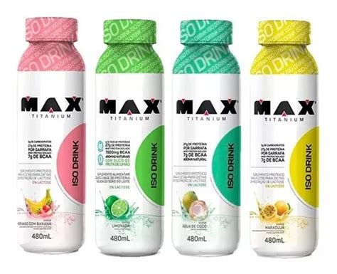 Suplemento Em Liquido Pronto Para Consumo Max Titanium Whey Iso Drink