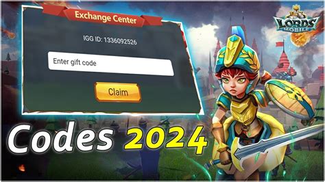 Code Lords Mobile 2024 NEW Lords Mobile Gems YouTube