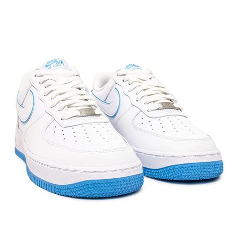 nike men air force 1 '07 white university blue white