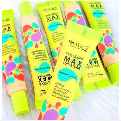 Base Líquida Max Cobertura Max Love ( BLML ) - Lets Make - Qualquer produto R$ 10