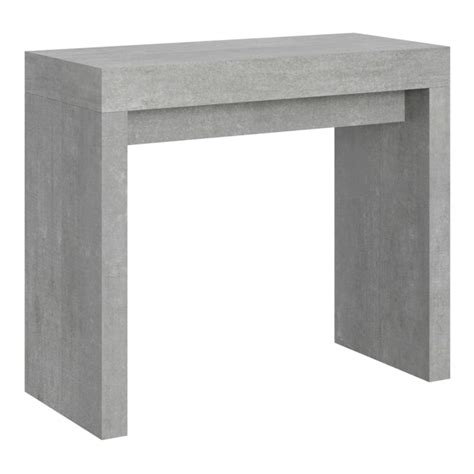 Consolle Allungabile X Cm Effetto Legno Grigio Roxell Small