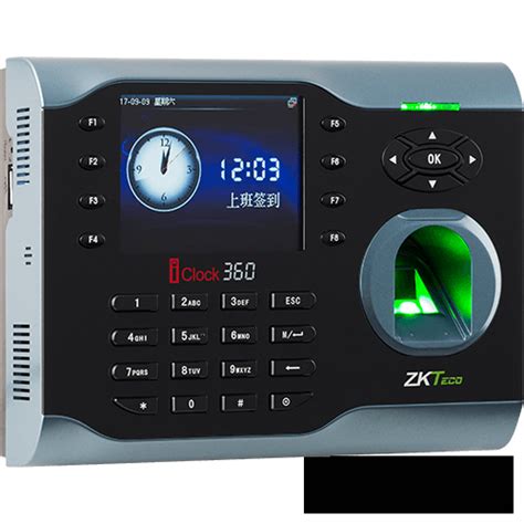 ZKTeco ICLOCK360 Fingerprint Attendance Machine ID Password Attendance