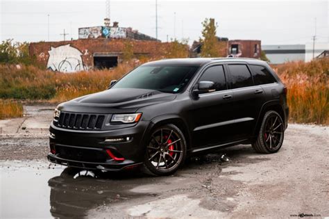 Jeep Grand Cherokee Srt Black Avant Garde M652 Wheel Wheel Front