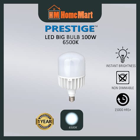 Prestige Led Big Bulb W K Sirim Year Warranty