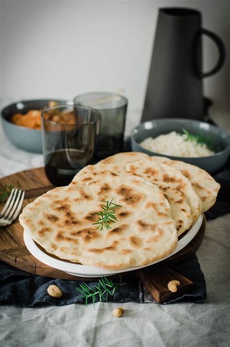 Homemade Cheese Naan - Indian Bread Recipe