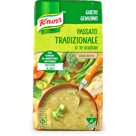 Knorr Passato Tradizionale Di Verdure Miste In Brick Ml 500