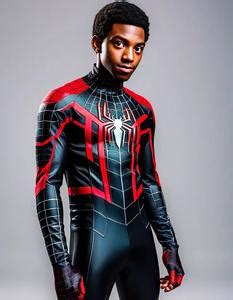 Miles Morales Cosplay. Face Swap. Insert Your Face ID:1002450