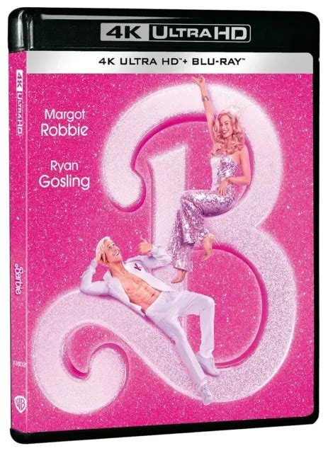 Barbie 2023 Margot Robbie Ryan Gosling 4k Ultra Hd Uhd Blu Ray