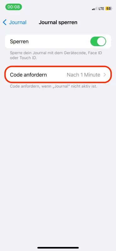 IPhone Journal Mit Face ID Oder Passcode Sperren So Gehts Das