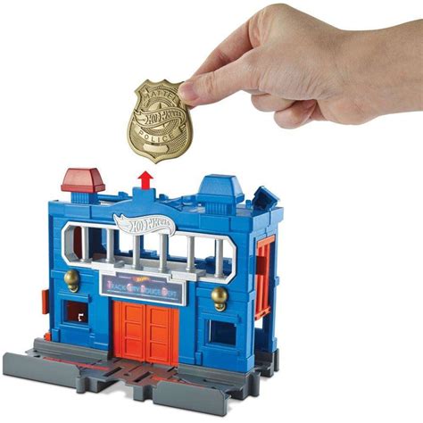 Hot Wheels City Police Station Breakout Play Set India Ubuy