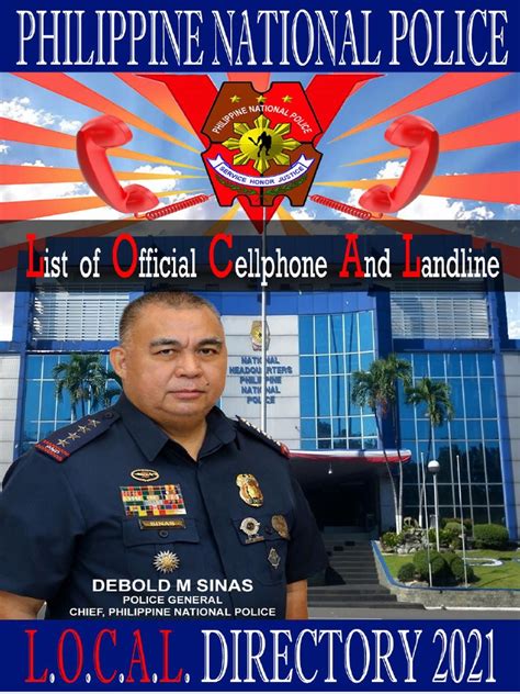 Pnp Telephone Directory As Of March 2021 Download Free Pdf Police