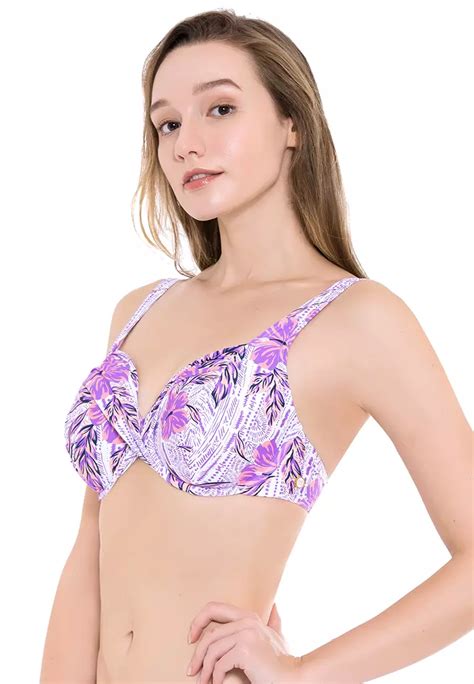 Buy Sunseeker South Pacific Hibiscus D Cup Bikini Top Online