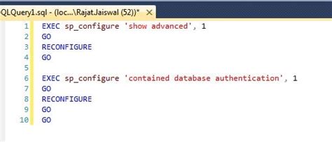 Contained Database A New Feature In Sql Server 2012 Tip 81 Codeproject