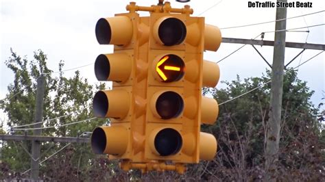 Flashing Yellow Arrow Incandescent Traffic Lights Haggerty Mile