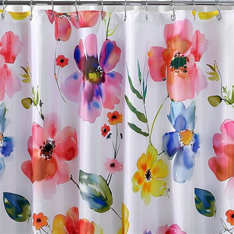 Transform Your Bathroom With Our Vibrant Watercolor Floral Shower