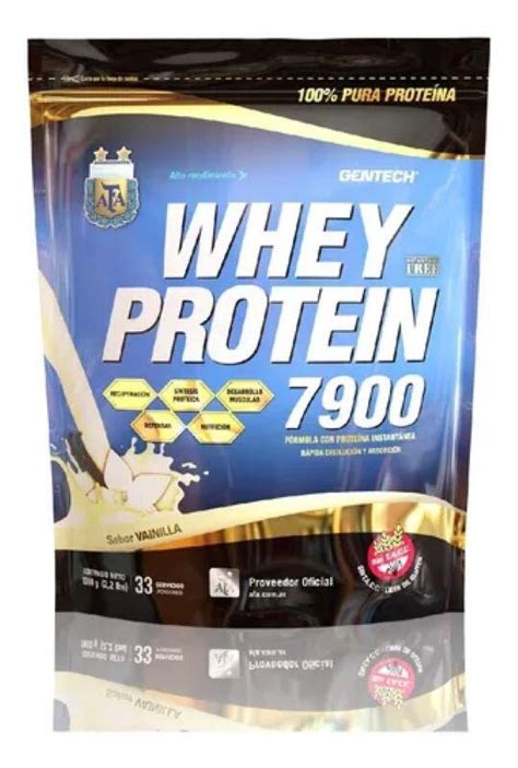 Distrinat Whey Protein 7900 Vainilla X 1 Kg Gentech