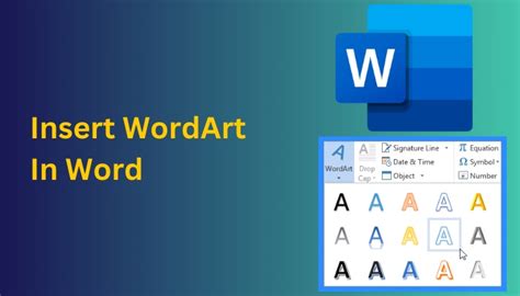 Insert WordArt In Word Style And Formatting Guide 2024