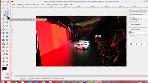 Gimp freistellen mit Schere Gimp ausschneiden und einfügen YouTube