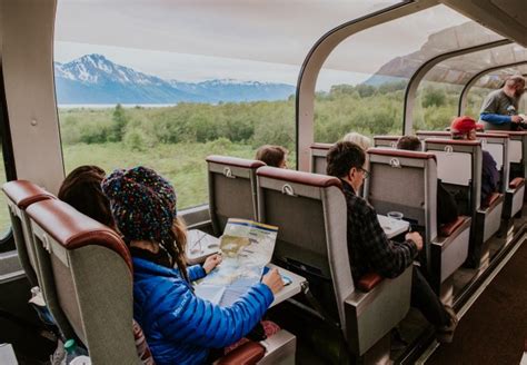 Train from Anchorage to Denali National Park via Alaska Railroad's ...