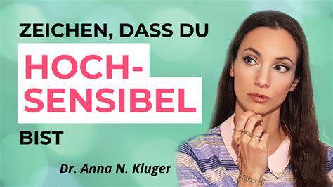 Bin Ich Hochsensibel Dr Anna N Kluger