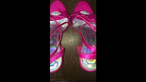 Bare Ass Fucking With Debbie Wearing Nothing But Her Pink Stiletto Spiked Heel Pleaser Sandals