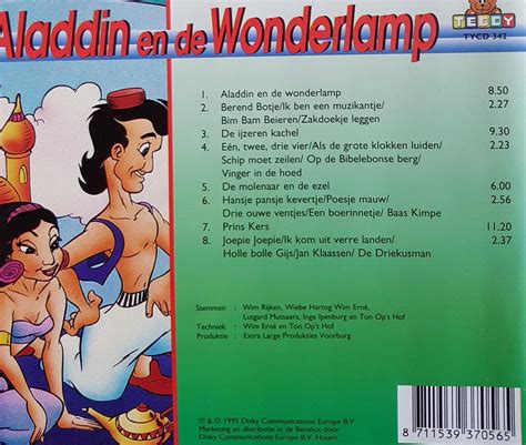 Aladdin En De Wonderlamp Sprookjes En Liedjes Various Artists Cd