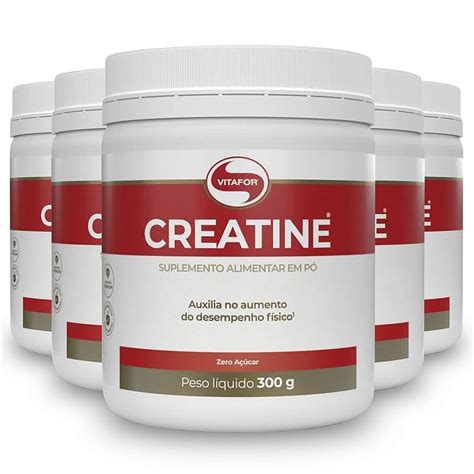 Kit Creatina Monohidratada Creatine Vitafor Pote G Edin