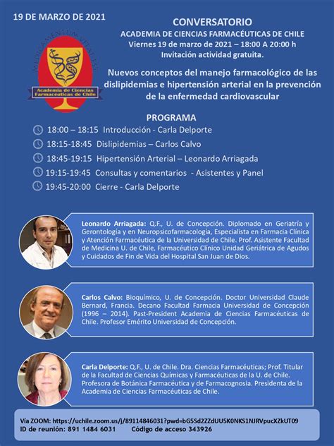 Conversatorio 19 De Marzo De 2021 18 00 Horas Academia De Ciencias