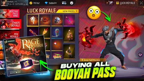 Buying New Booyah Pass All Events Free Fire New Events