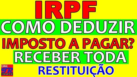 Irpf Como Preencher A Ficha Pagamentos Efetuados Na Declaração Do