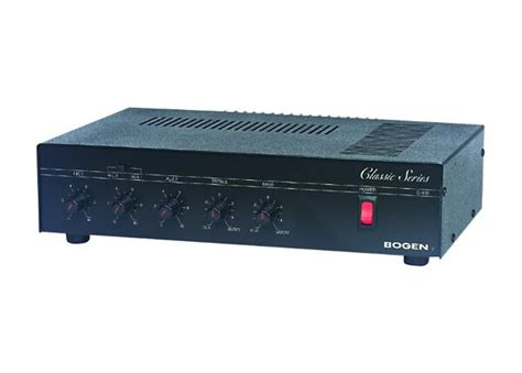 Bogen Classic Series C100 - amplifier - C100-BOG - Microphones & Audio Systems - CDWG.com