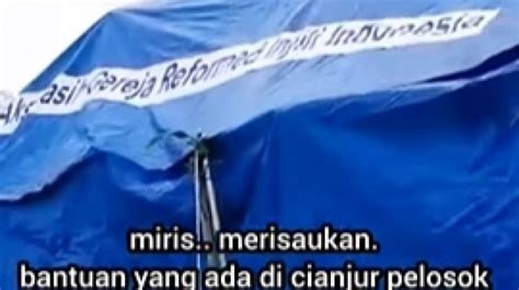 Kasus Pencopotan Label Gereja Di Tenda Bantuan Gempa Cianjur Terduga