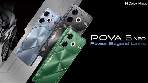 Tecno Pova 6 Neo Dilancarkan Dengan Bateri 7000mah Amanz