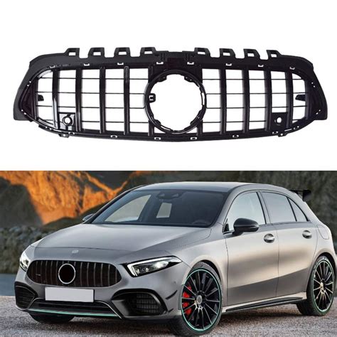 Buy Front Grill Mesh Grille Grid Inserts Abs Front Bumper Racing Grille