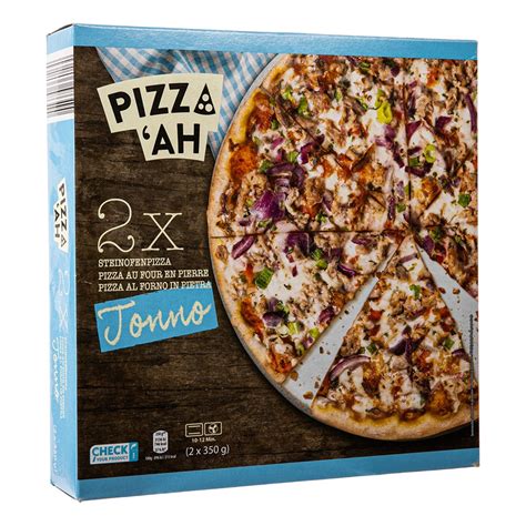 ROKSH Pizza Fertiggerichte PIZZAH Steinofenpizza Tonno 2x350g