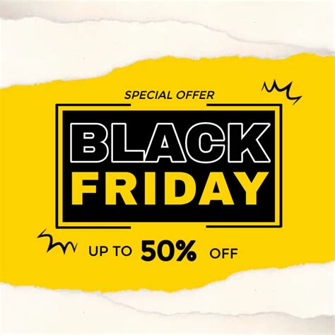 Copy Of Black Friday Sale Instagram Post Postermywall