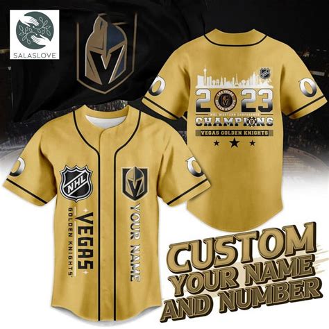 Vegas Golden Knights NHL Western Conference Champions 2023 Baseball ...