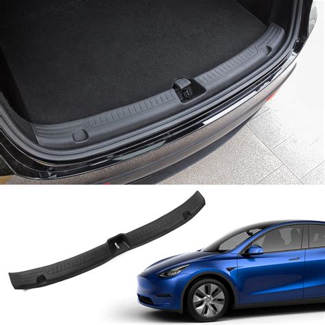 Buy Bomely Fit Model Y Rear Bumper Guard Tpe Trunk Bumper Protector