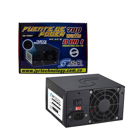 Fuente De Poder J R 780w Compubit