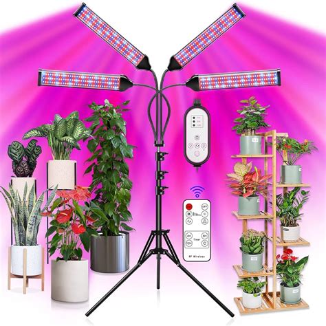 Indoor Plant Full Spectrum Led Grow Lights Rotatable 40 Off