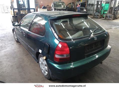 Honda Civic I V Sloopvoertuig Groen