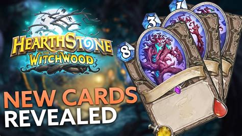 Hearthstone The Witchwood Card Reveal Splitting Festeroot Youtube